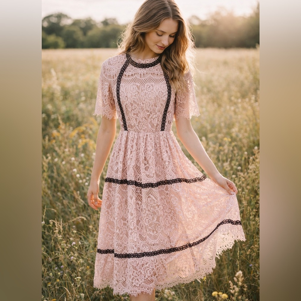 Vintage Lace Dress
